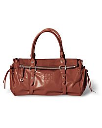 Miu Miu Shiny Leather Handbag 5BA328