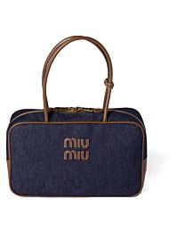 Miumiu Beau Denim Bag 5BB163 Blue