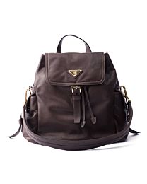 Prada Explore Medium Nappa Leather Backpack 1BZ080 Mauve