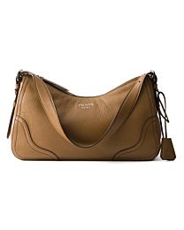 Prada Aimee Large Leather Shoulder Bag 1BC280