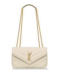 Saint Laurent LOULOU Small Quilted Lambskin Handbag