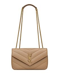Saint Laurent Loulou Small In Matelasse Lambskin 