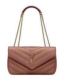 Saint Laurent Loulou Medium In Matelasse Lambskin 