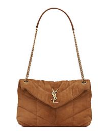 Saint Laurent Puffer Small Bag 577476 Coffee