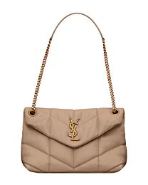 Saint Laurent Puffer Small In Nappa Leather 