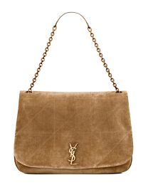 Saint Laurent Large Jamie 4.3 In Suede Fawn