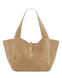 Saint Laurent Le 5 A 7 Bea In Suede Fawn
