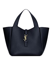 Saint Laurent Le 5 A 7 Baby Bea In Grained Leather S872469 Black