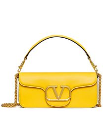 Valentino Vlogo Signature Calfskin Shoulder Bag 