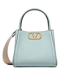Valentino Garavani Alltime Small Handbag In Grainy Calfskin 
