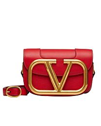 Valentino Garavani Small Supervee Calfskin Crossbody Bag 