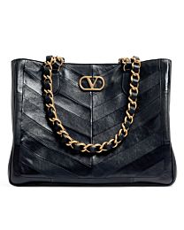 Valentino Garavani Laseine Shopping Bag Black