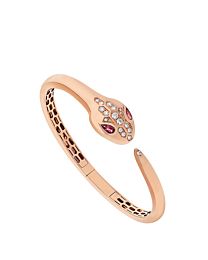 Bvlgari Women's Serpenti Bracelet Red