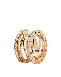 Bvlgari B.zero1 Design Legend Four-Band Ring 