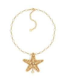 Christian Dior Cabinet de Curiosites Short Necklace Golden