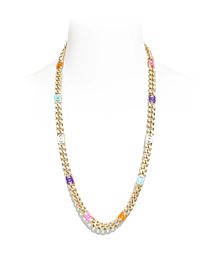 Chanel Women's Long Necklace ABC387 Golden