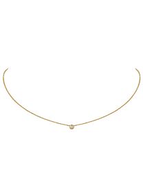Cartier Women's Cartier d'Amour Necklace, Extra Small Golden