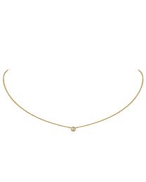 Cartier Women's Cartier d'Amour Necklace, Extra Small Golden