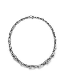 Tiffany Women's Graduated Link Necklace Silver