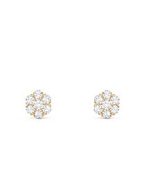 Van Cleef & Arpels Women's Fleurette Earrings Golden