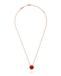 Van Cleef & Arpels Perlee Couleurs Pendant Red
