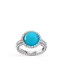 Van Cleef & Arpels Perlee Couleurs Ring Blue