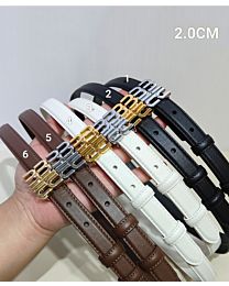 Miumiu Women's Miumiu Logo Letter Belt