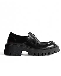 Balenciaga Women's Tractor Loafer Black