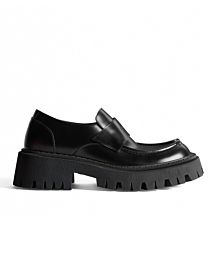 Balenciaga Women's Tractor Loafer Black