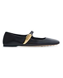 Bottega Veneta Women's Charlotte Mary-Jane Ballerina