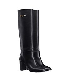 Christian Dior Women's D-Town Heeled Boots Black