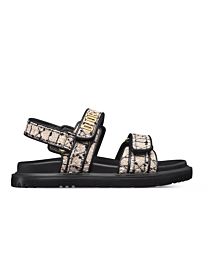Christian Dior Women's Dioract Sandal Apricot