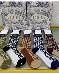 Christian Dior Oblique Socks Polychrome