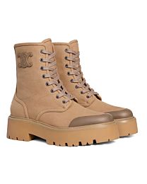 Celine Women's Bulky Lace-Up Boots 345597