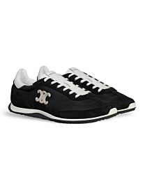 Celine Women's Racer Low Lace 364945 Black