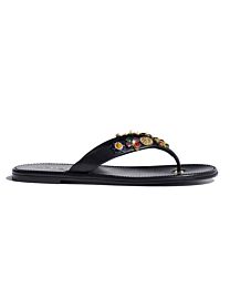 Chanel Women's Thongs G46304 Black