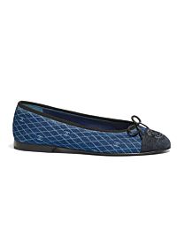 Chanel Women's Ballet Flats G02819 Blue