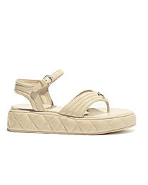 Chanel Women's Sandals G46108 Apricot