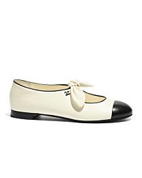 Chanel Women's Mary Janes G46192 Cream