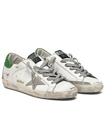 Golden Goose Unisex Superstar sneakers in leather with suede star White