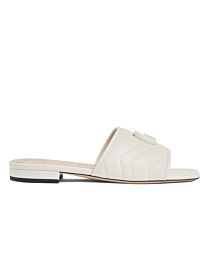 Gucci Women's Slide With Double?G 739128 White