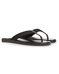 Gucci Men's Thong With Tonal Logo Black