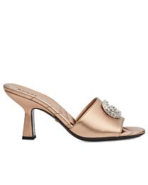 Gucci Women's Double G Slide Sandal 772624 Golden