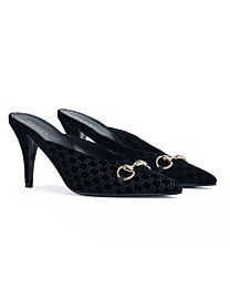 Gucci Women's Horsebit Mules 835739 Black