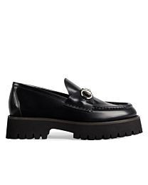 Gucci Women's Loafer With Horsebit 764211 Black