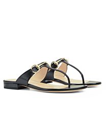 Gucci Women's Horsebit Thong Sandals