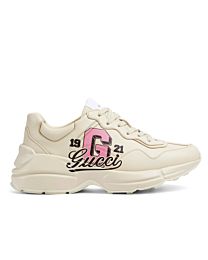 Gucci Unisex Rhyton Sneakers 817482 White