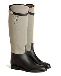 Hermes Women's Jumping Boot H231081 Cream