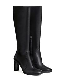 Hermes Women's Louisa 80 Boot 252088 Black