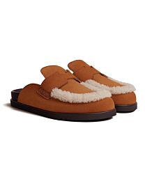 Hermes Unisex Go Mules H232140 Orange